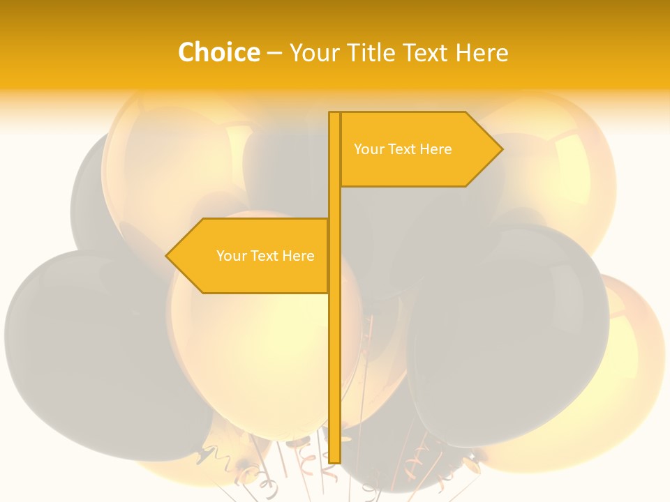 Multicolor Marketing Gift PowerPoint Template