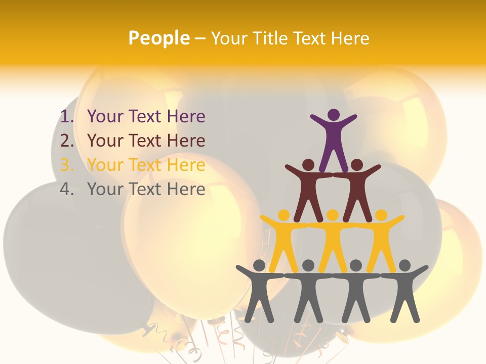 Multicolor Marketing Gift PowerPoint Template