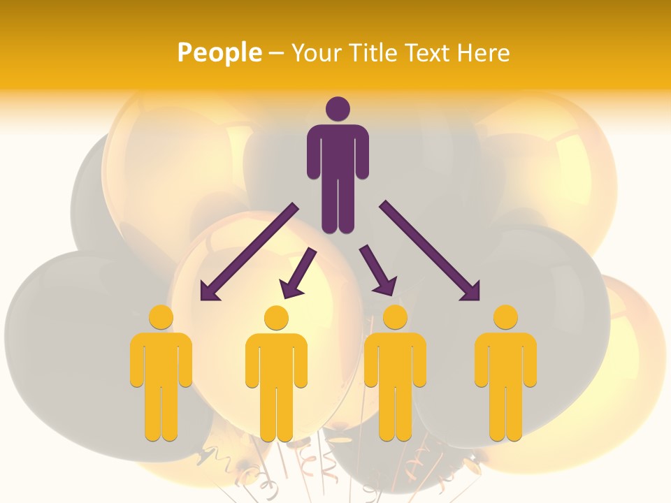 Multicolor Marketing Gift PowerPoint Template