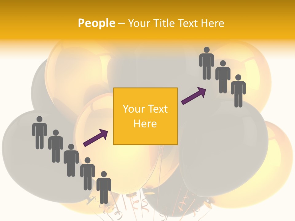 Multicolor Marketing Gift PowerPoint Template