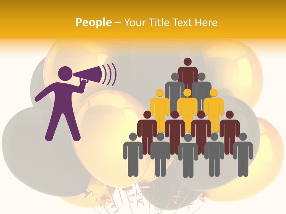 Multicolor Marketing Gift PowerPoint Template