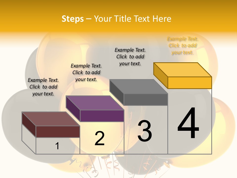 Multicolor Marketing Gift PowerPoint Template