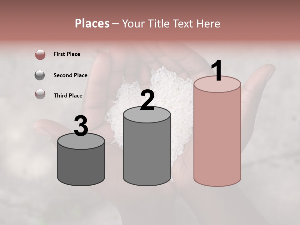 Cupped Charity Problem PowerPoint Template