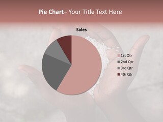 Cupped Charity Problem PowerPoint Template