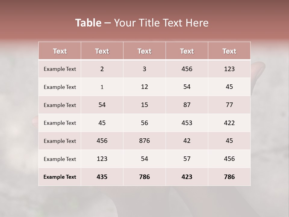 Cupped Charity Problem PowerPoint Template