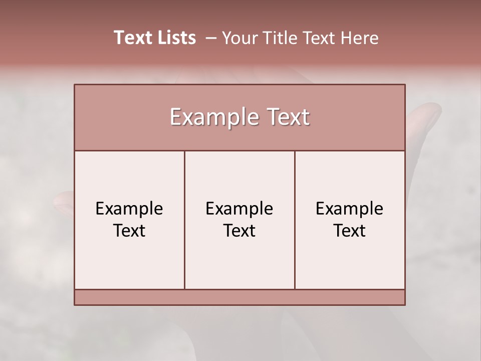 Cupped Charity Problem PowerPoint Template
