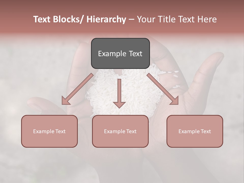 Cupped Charity Problem PowerPoint Template