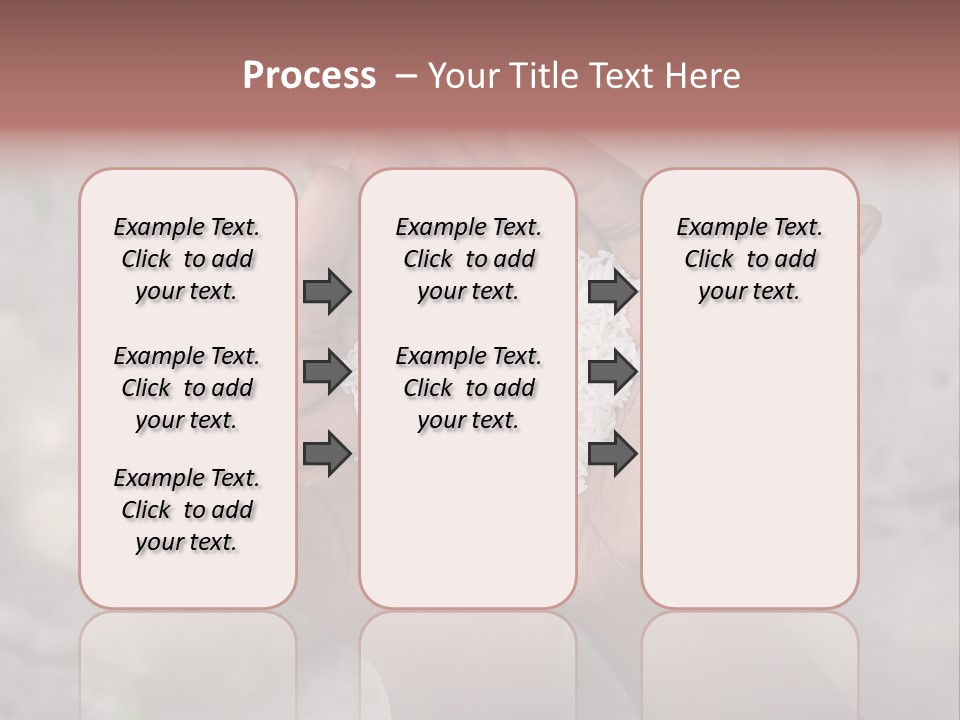 Cupped Charity Problem PowerPoint Template