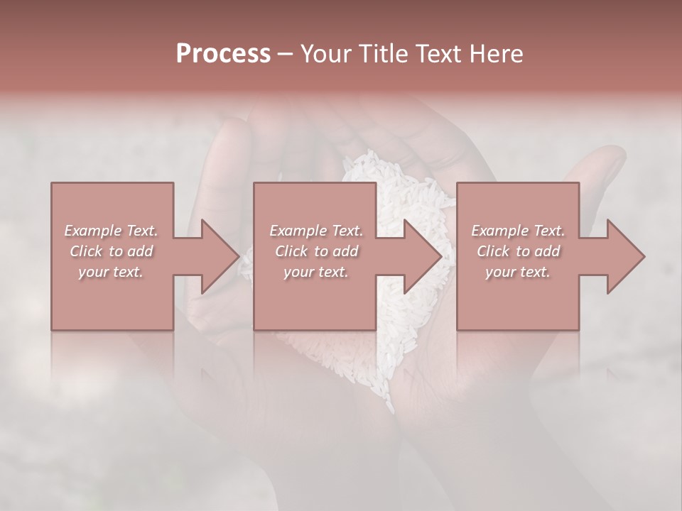 Cupped Charity Problem PowerPoint Template