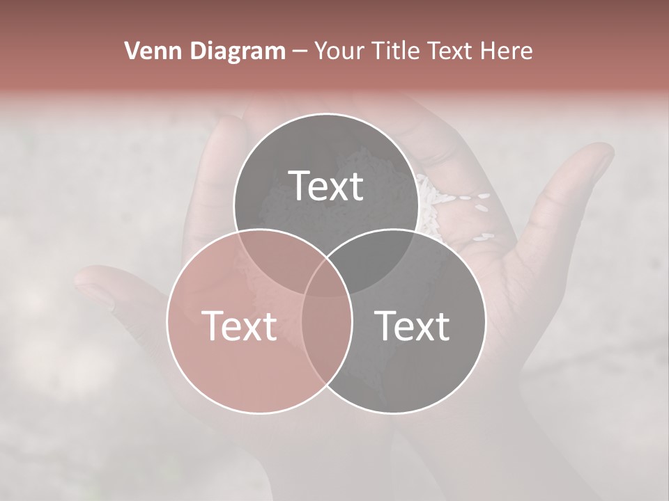 Cupped Charity Problem PowerPoint Template