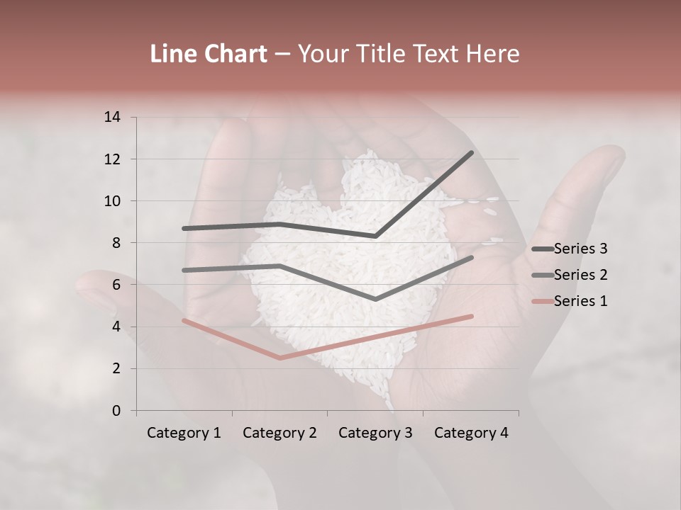 Cupped Charity Problem PowerPoint Template