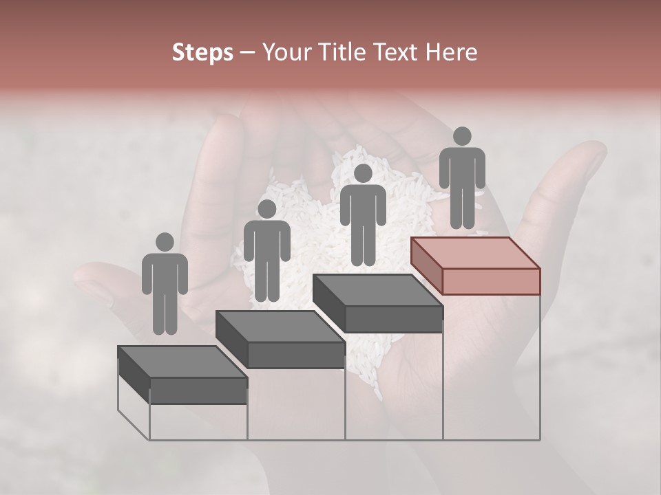 Cupped Charity Problem PowerPoint Template