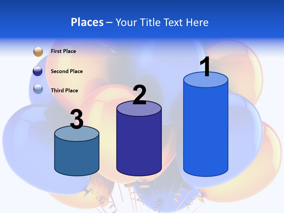 Merchandising Blue Multicolor PowerPoint Template