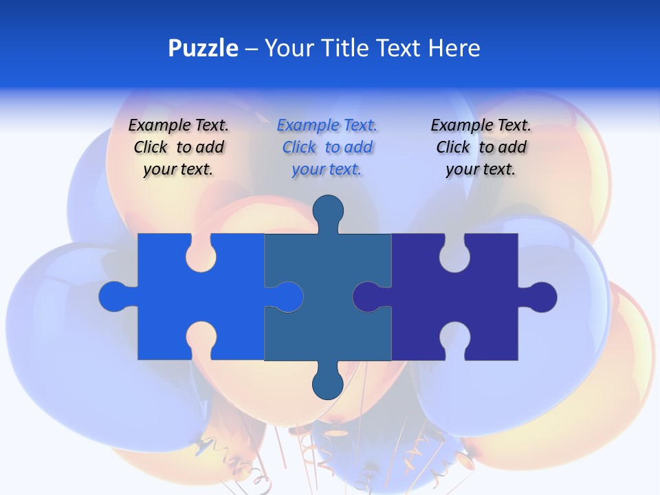 Merchandising Blue Multicolor PowerPoint Template