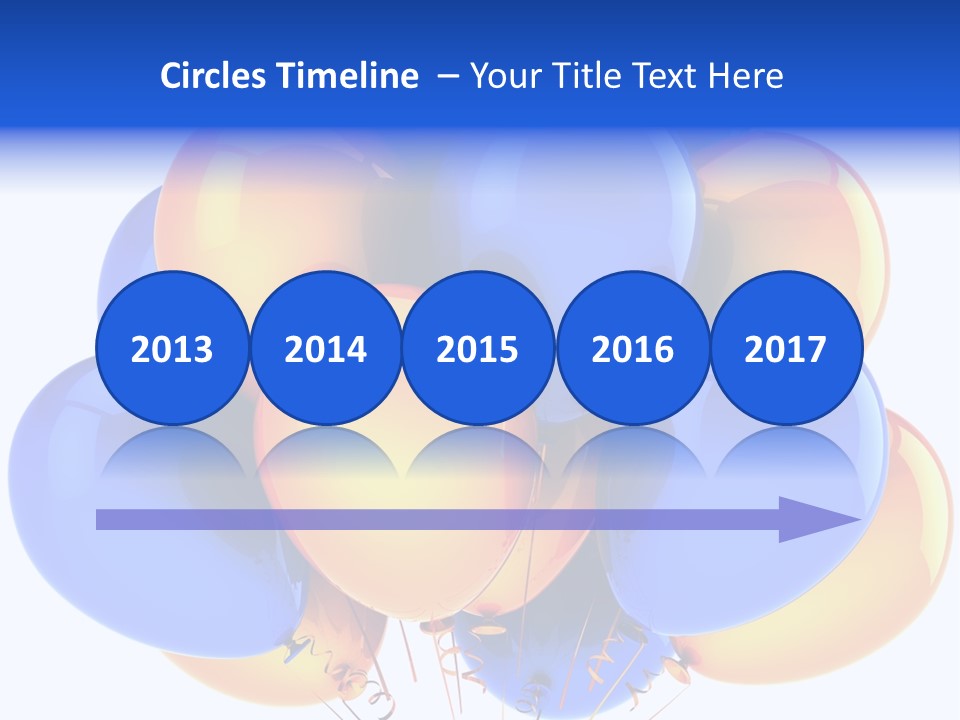 Merchandising Blue Multicolor PowerPoint Template