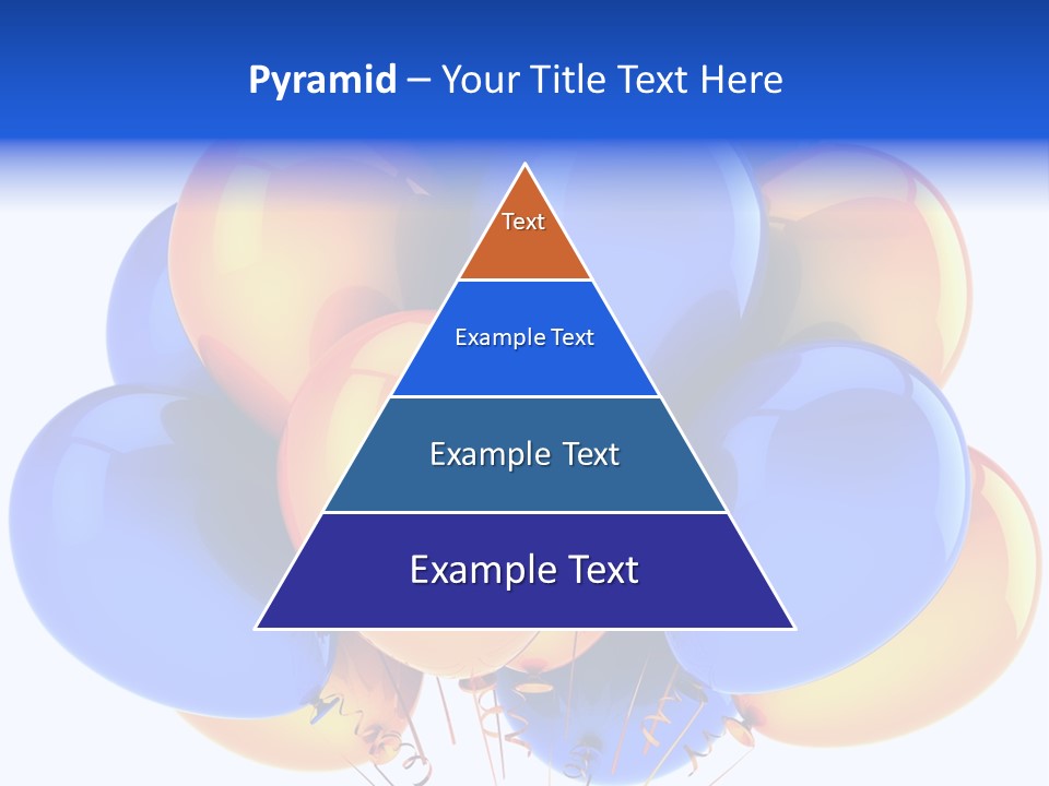 Merchandising Blue Multicolor PowerPoint Template