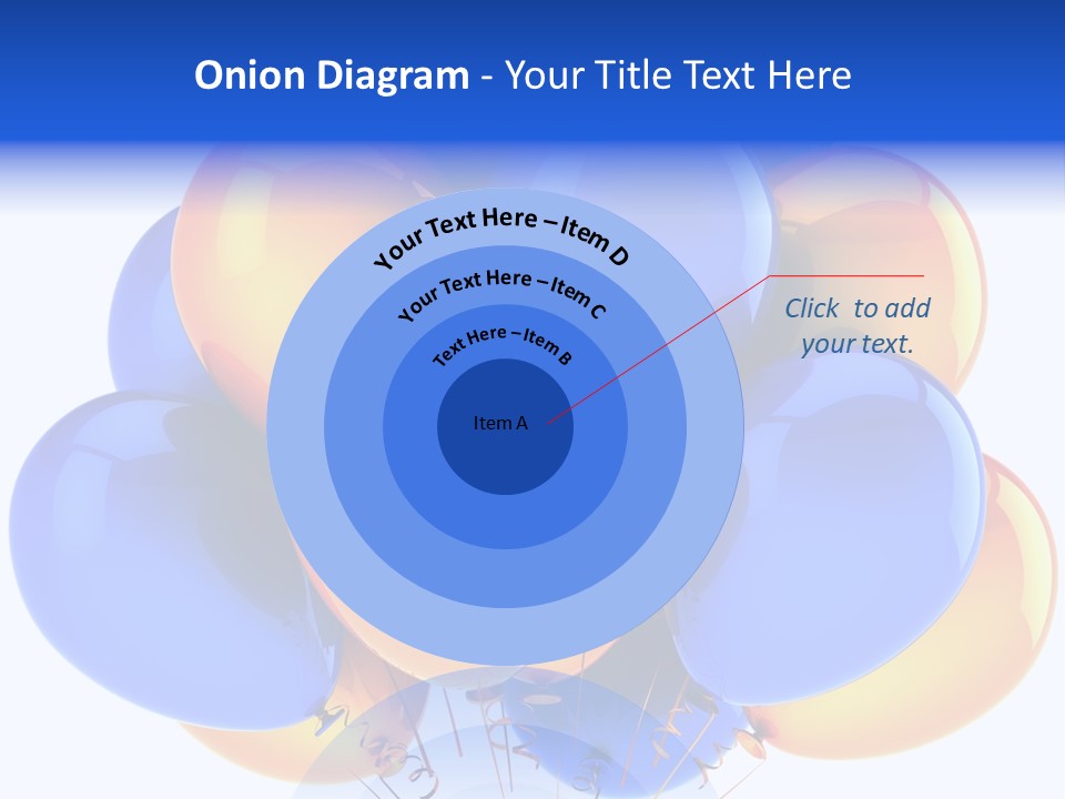 Merchandising Blue Multicolor PowerPoint Template