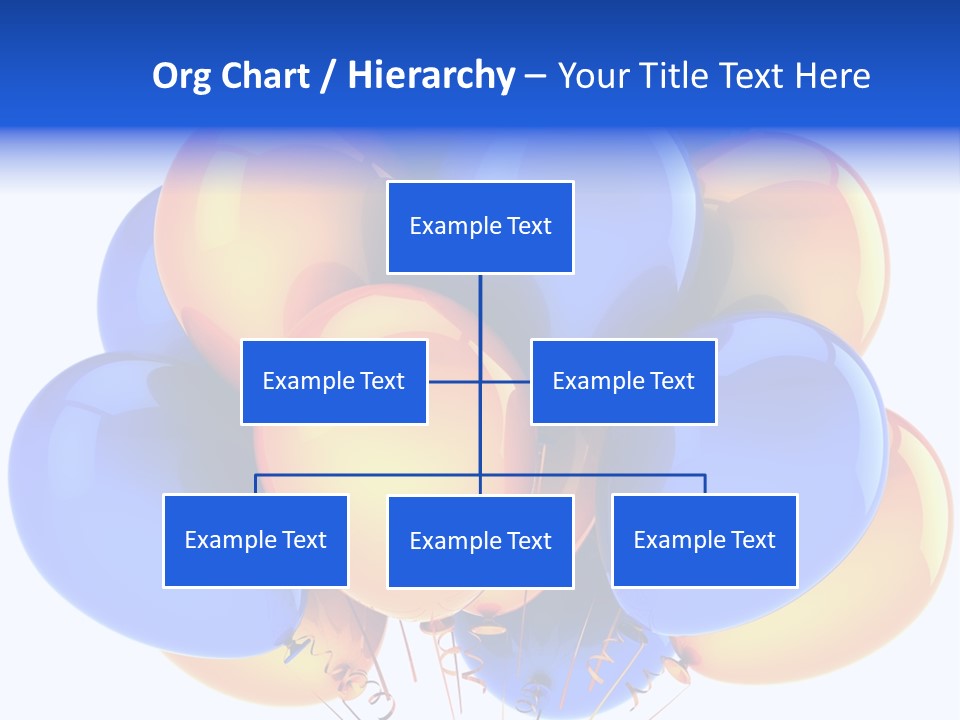 Merchandising Blue Multicolor PowerPoint Template