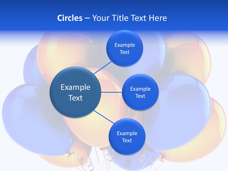 Merchandising Blue Multicolor PowerPoint Template