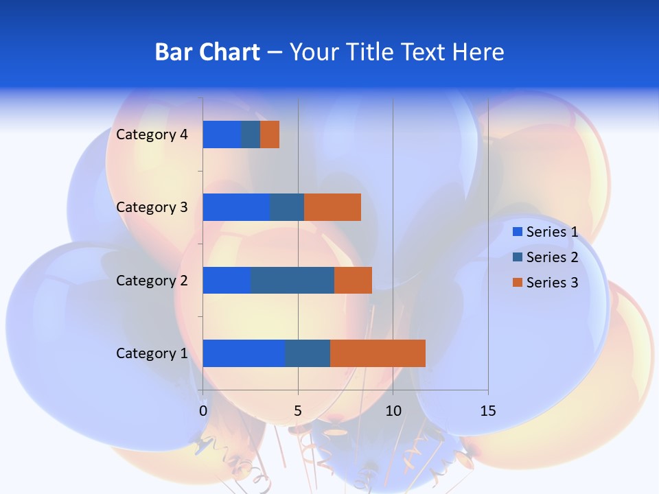 Merchandising Blue Multicolor PowerPoint Template