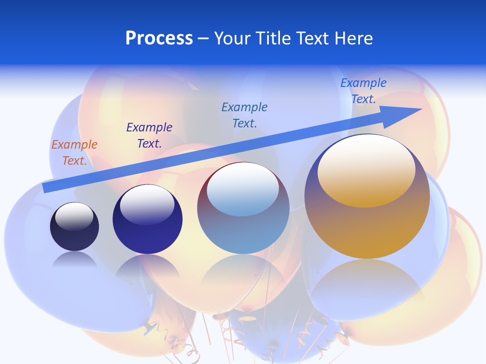 Merchandising Blue Multicolor PowerPoint Template