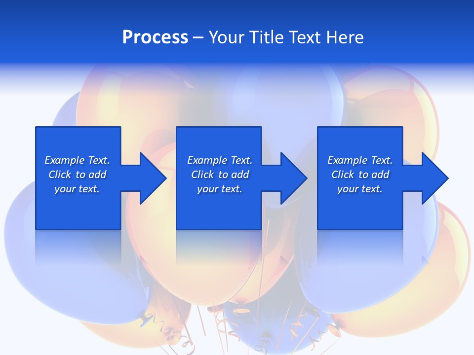 Merchandising Blue Multicolor PowerPoint Template