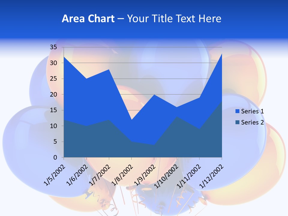 Merchandising Blue Multicolor PowerPoint Template
