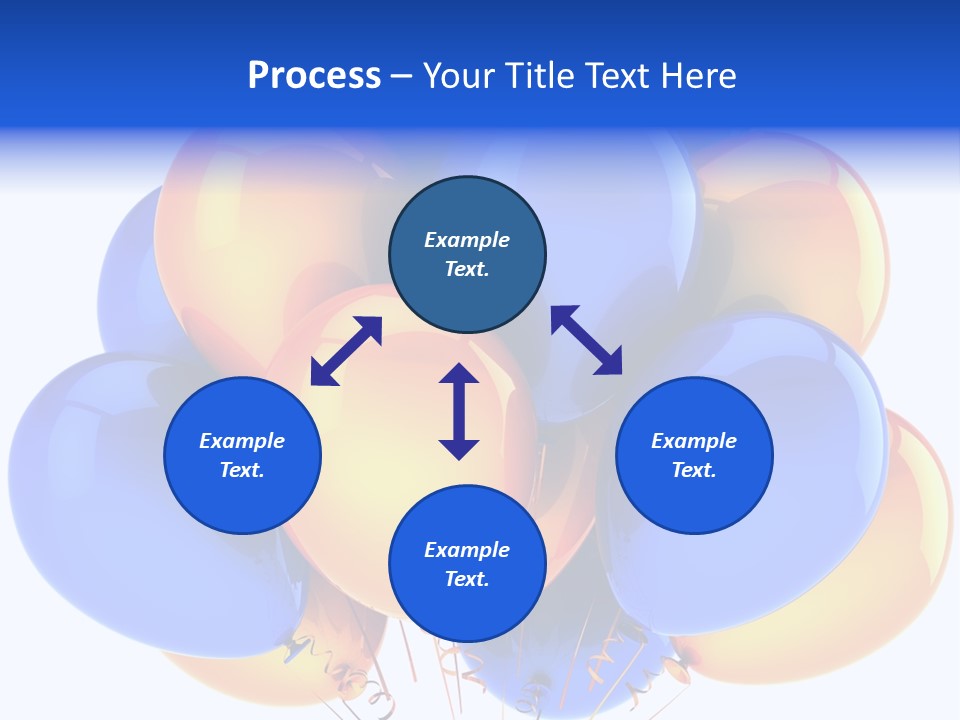 Merchandising Blue Multicolor PowerPoint Template