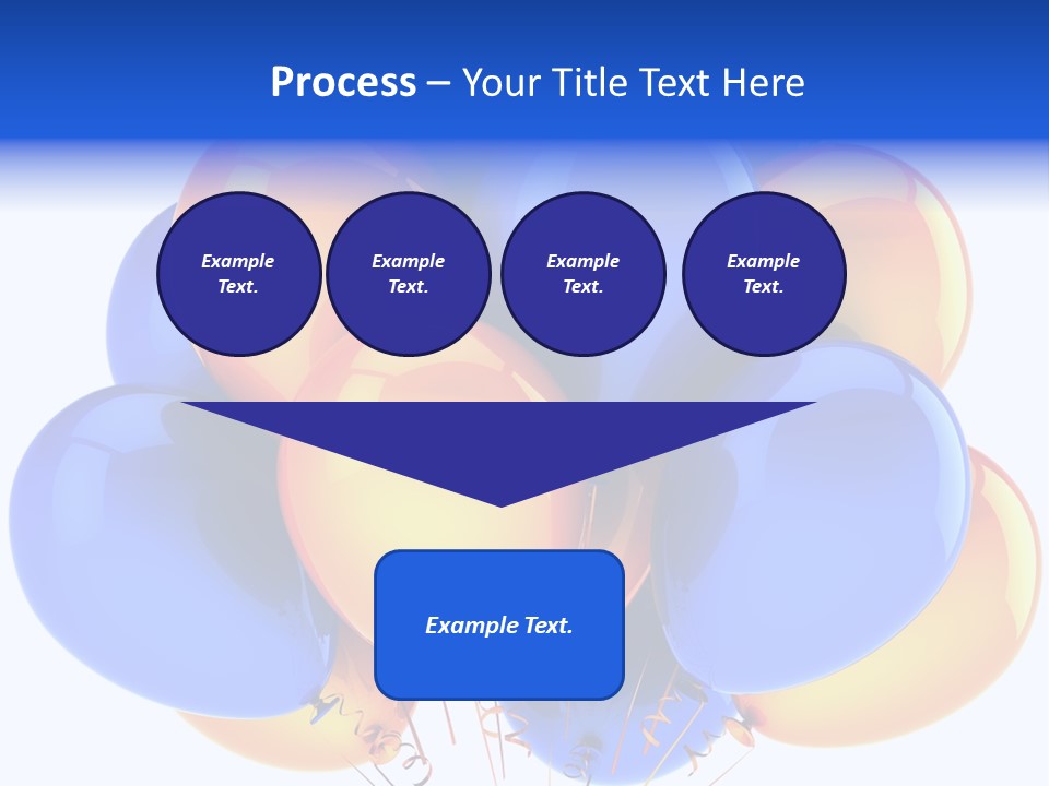 Merchandising Blue Multicolor PowerPoint Template