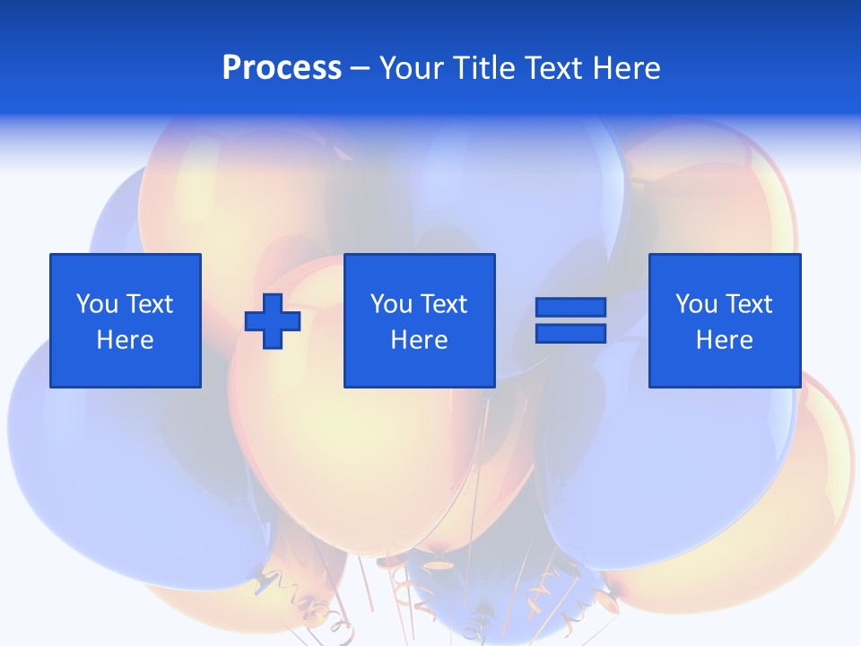 Merchandising Blue Multicolor PowerPoint Template