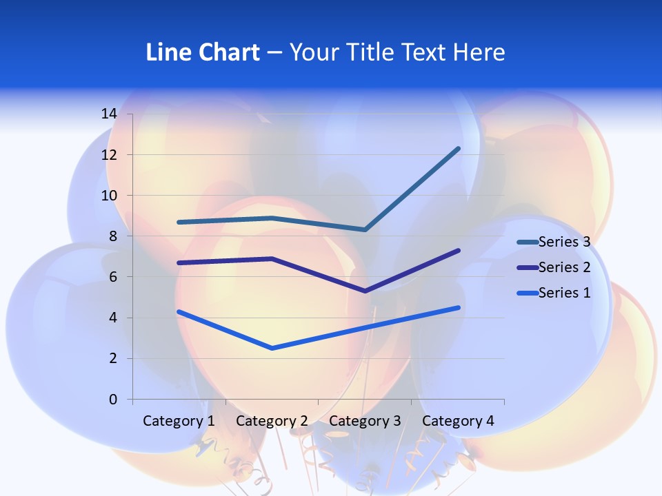 Merchandising Blue Multicolor PowerPoint Template