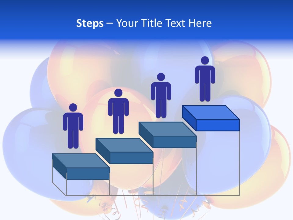 Merchandising Blue Multicolor PowerPoint Template