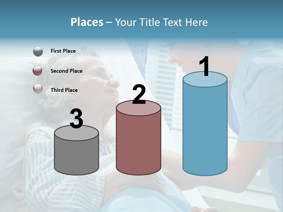 Geriatrics Nurse Clinic PowerPoint Template