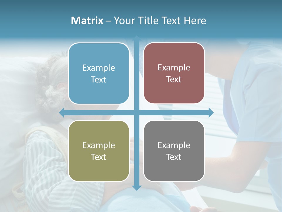 Geriatrics Nurse Clinic PowerPoint Template
