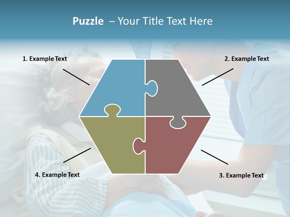 Geriatrics Nurse Clinic PowerPoint Template