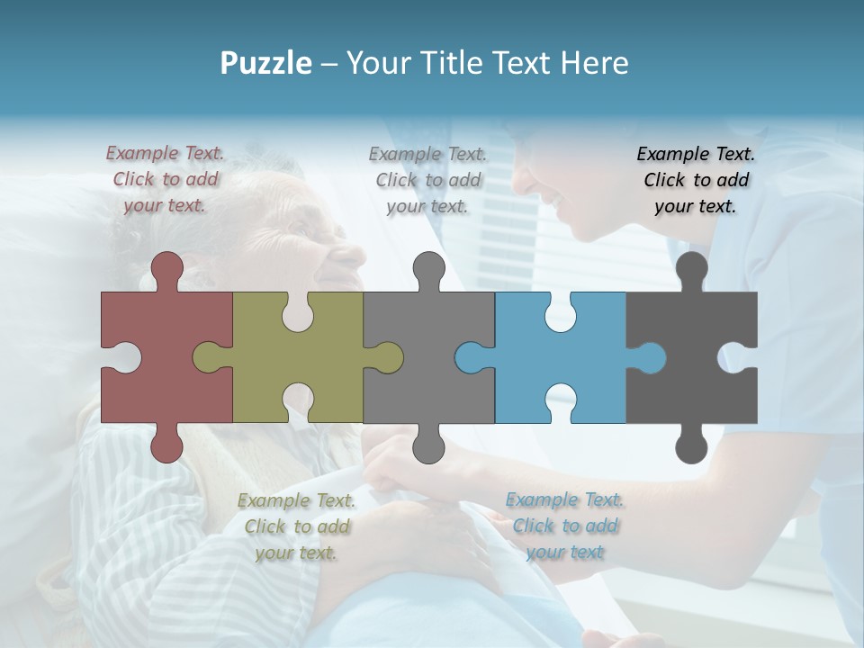 Geriatrics Nurse Clinic PowerPoint Template