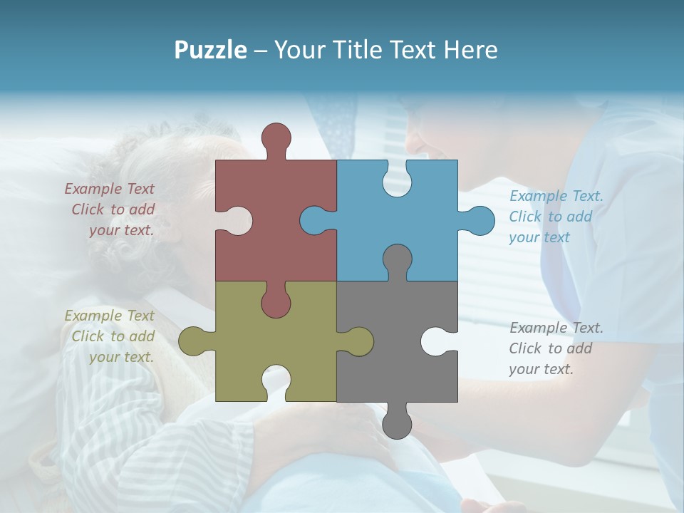 Geriatrics Nurse Clinic PowerPoint Template