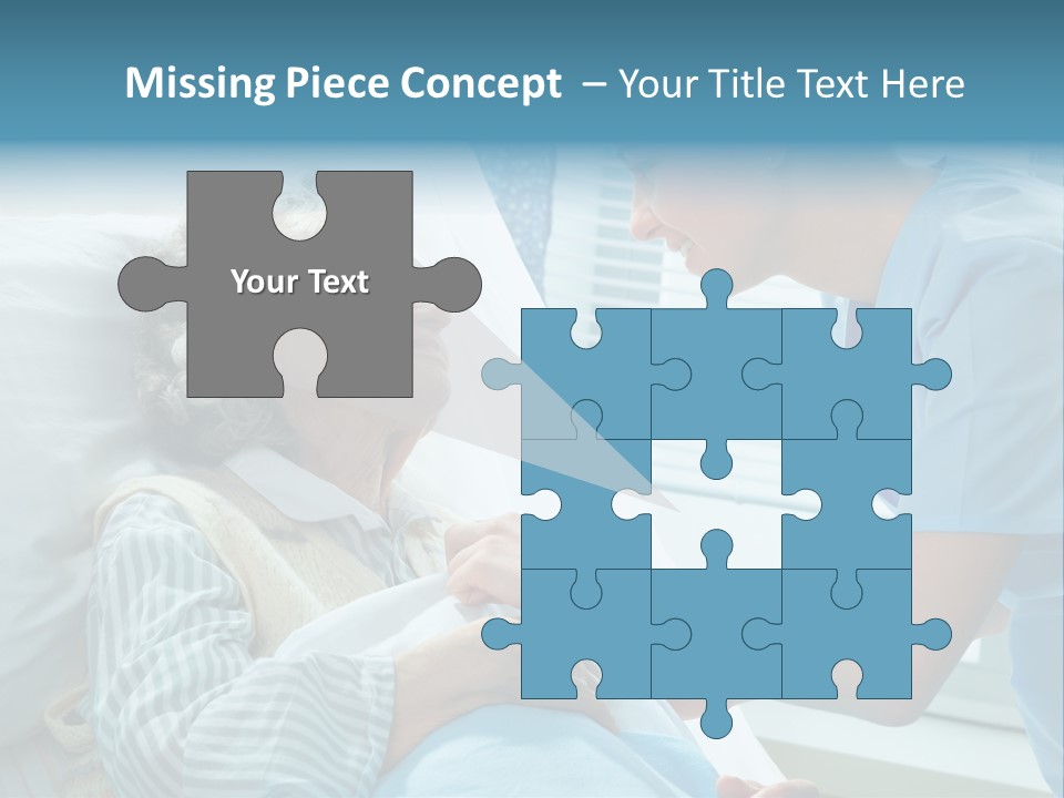 Geriatrics Nurse Clinic PowerPoint Template