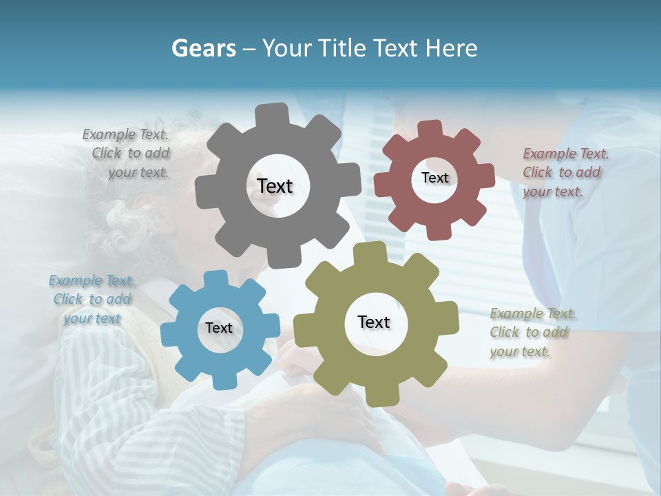 Geriatrics Nurse Clinic PowerPoint Template