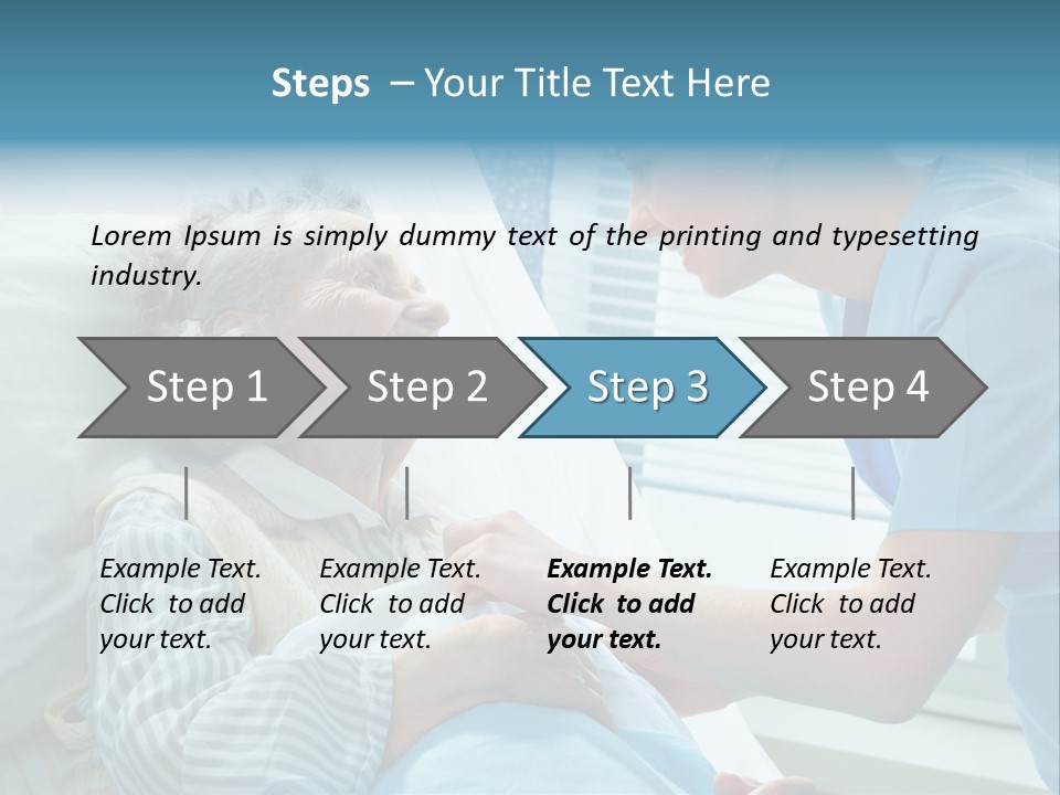 Geriatrics Nurse Clinic PowerPoint Template