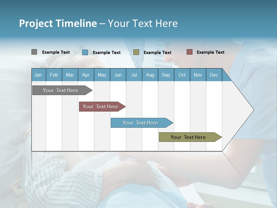 Geriatrics Nurse Clinic PowerPoint Template