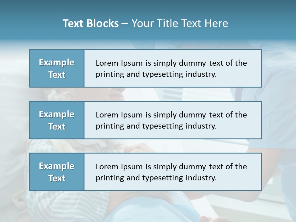 Geriatrics Nurse Clinic PowerPoint Template