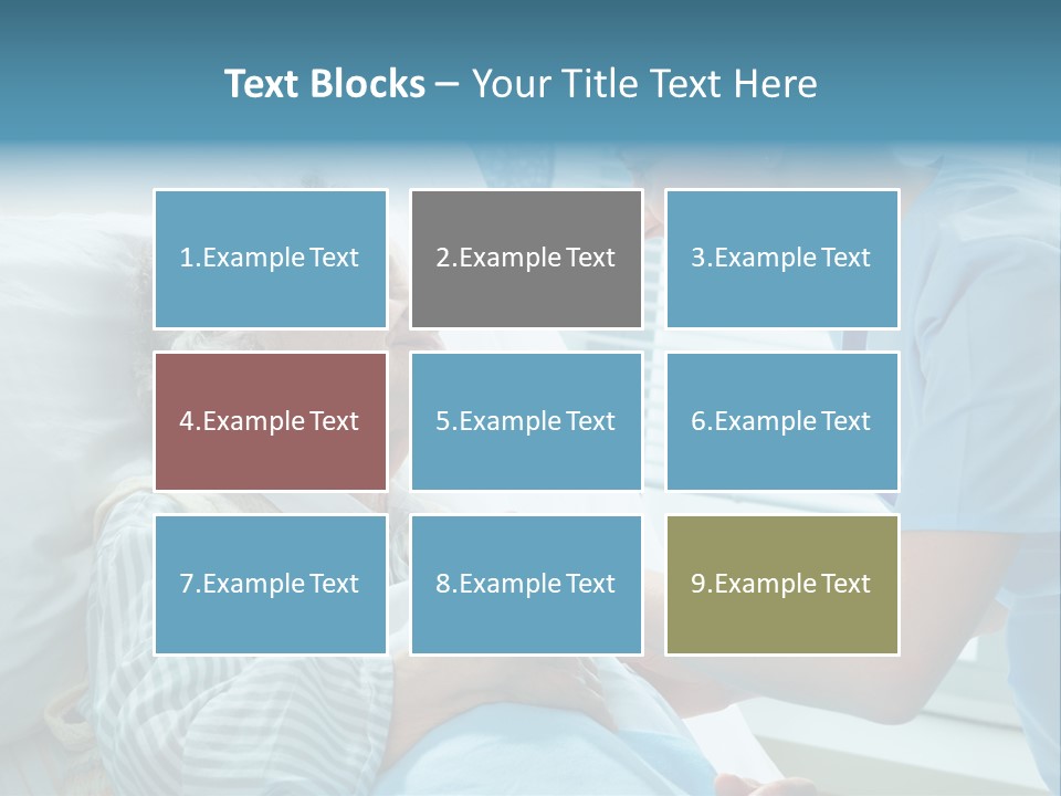 Geriatrics Nurse Clinic PowerPoint Template
