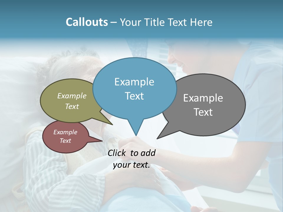 Geriatrics Nurse Clinic PowerPoint Template