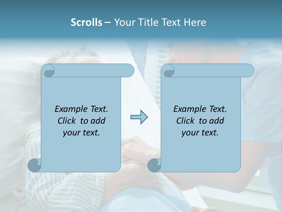Geriatrics Nurse Clinic PowerPoint Template