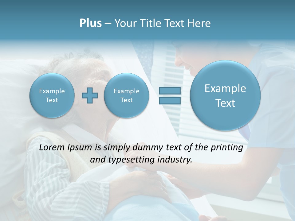 Geriatrics Nurse Clinic PowerPoint Template