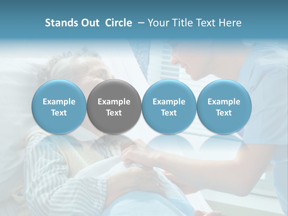 Geriatrics Nurse Clinic PowerPoint Template