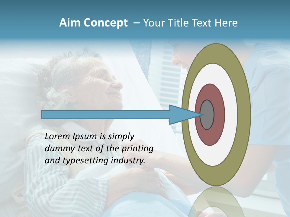 Geriatrics Nurse Clinic PowerPoint Template