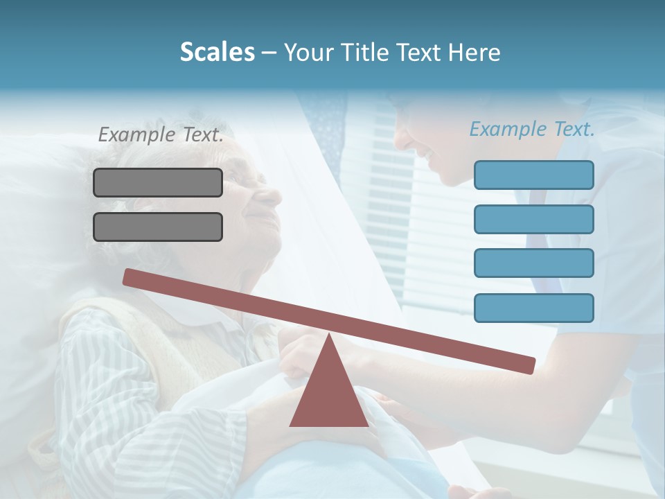 Geriatrics Nurse Clinic PowerPoint Template