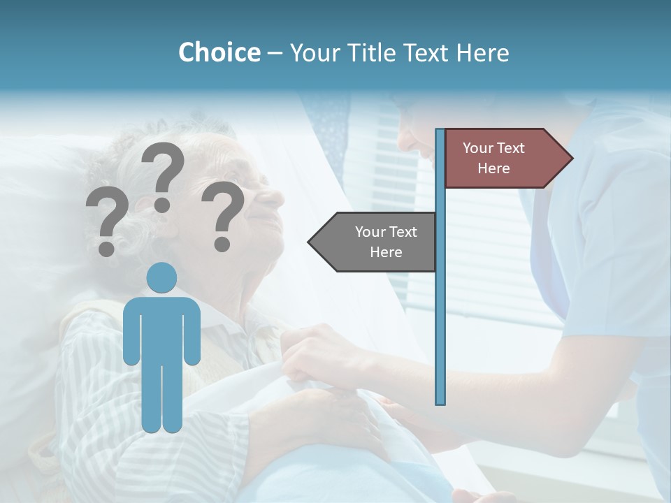 Geriatrics Nurse Clinic PowerPoint Template